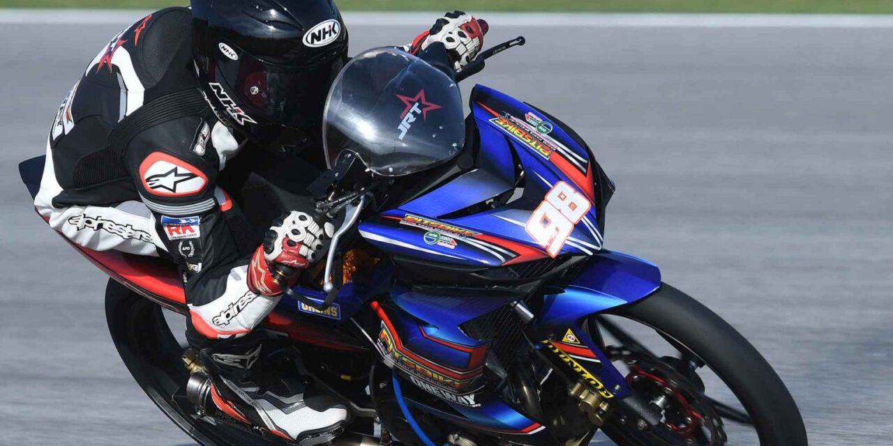 Izzat catat masa terpantas kategori Underbone 150cc Kejuaraan FIM Asia Road Racing