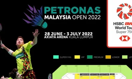 Pembelian tiket Petronas Terbuka Malaysia 2022 diteruskan hari ini