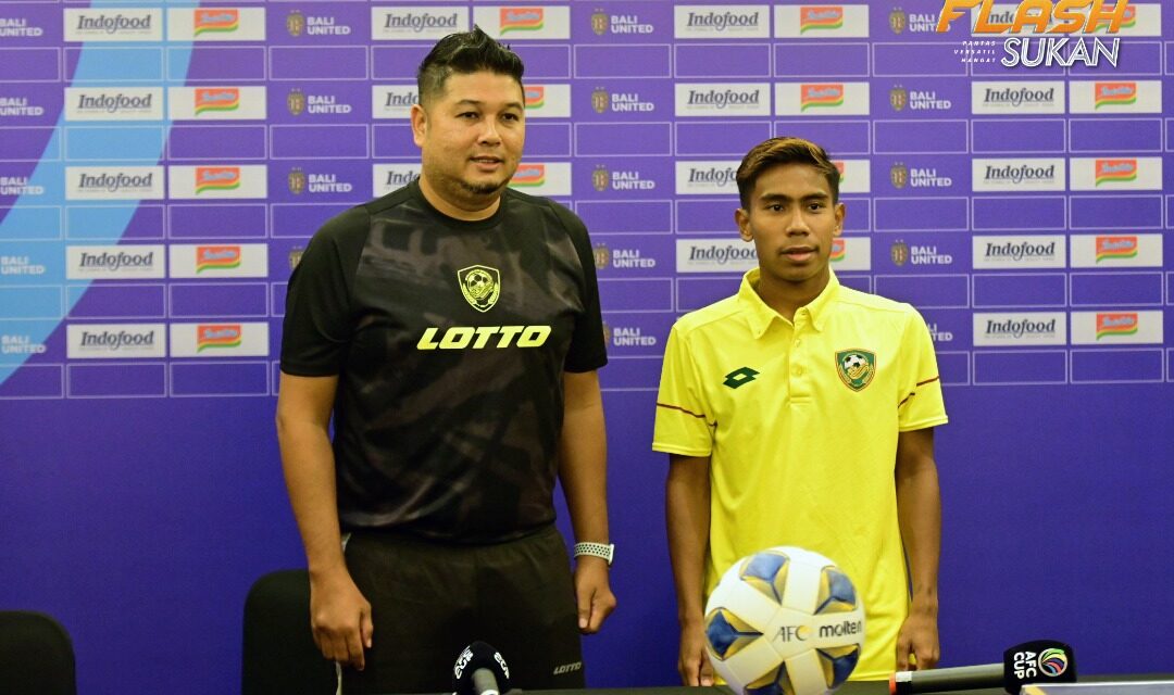 Piala AFC 2022 : Aidil terap mentaliti menang pemain Sang Kenari berdepan Visakha FC