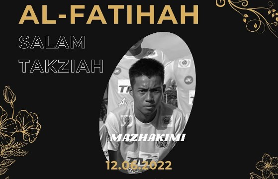 NFDP kehilangan seorang lagi pemain berbakat, Mazhakimi meninggal dunia