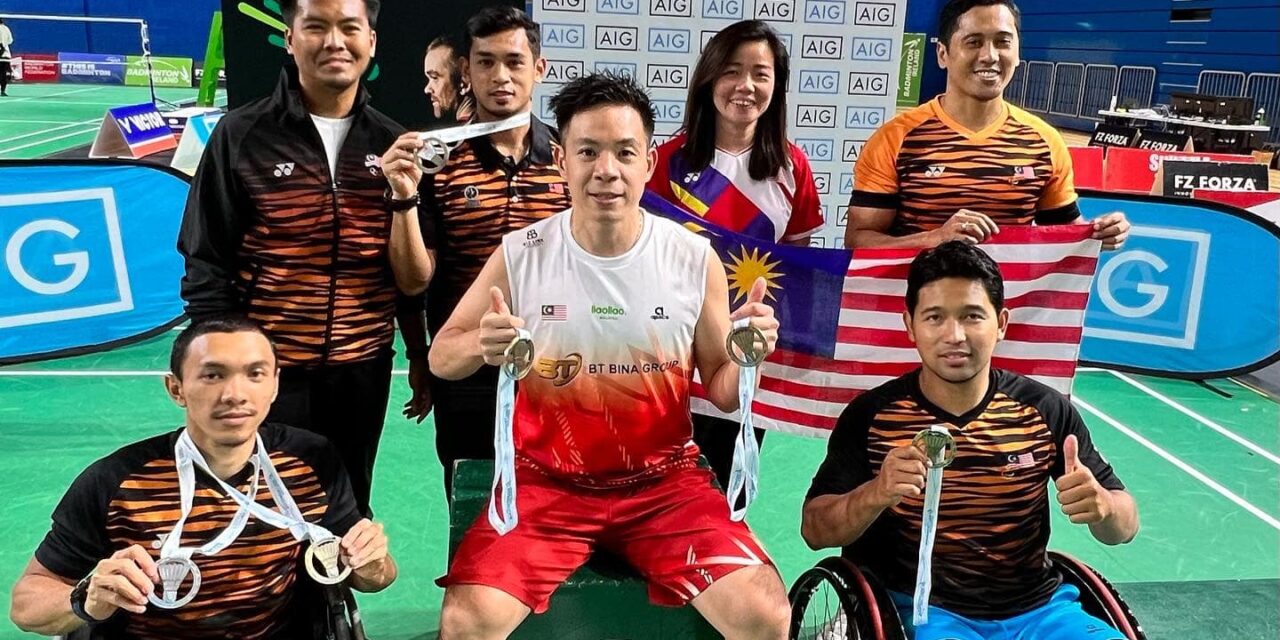 Badminton Para : Liek Hou rangkul kejuaraan ke-11