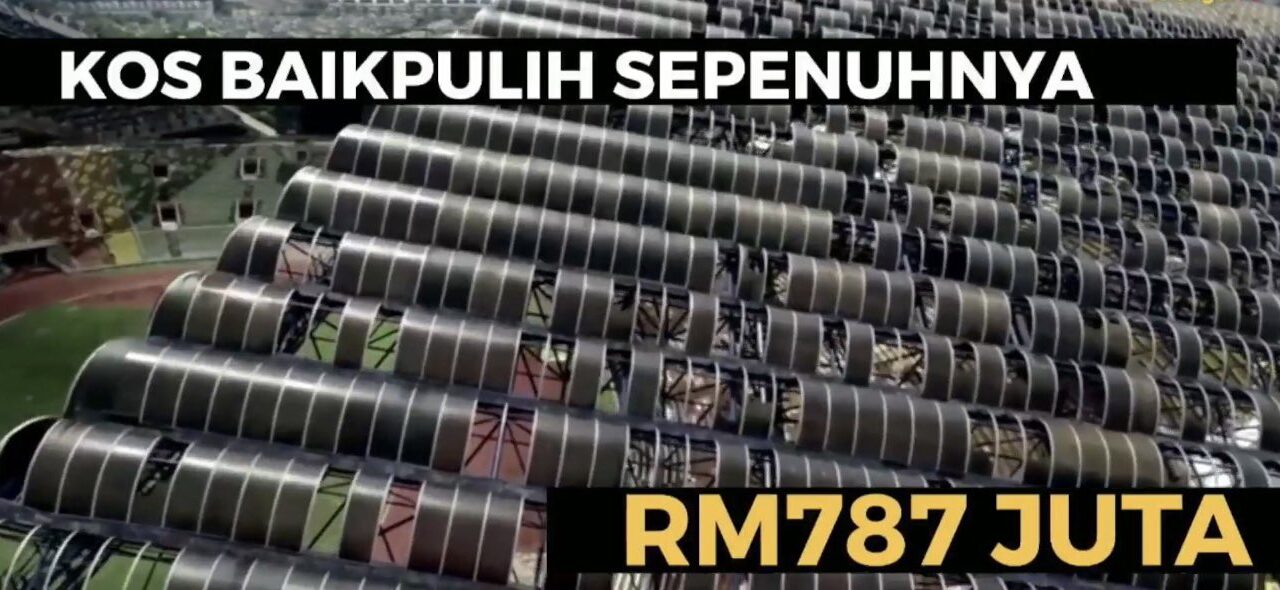 RM787 juta kos baikpulih Stadium Shah Alam – MB Selangor