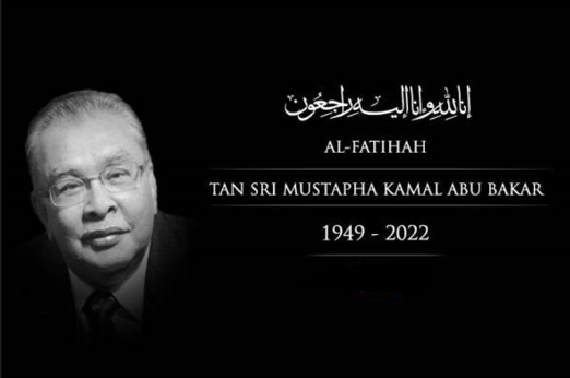 Tan Sri Mustapha Kamal meninggal dunia