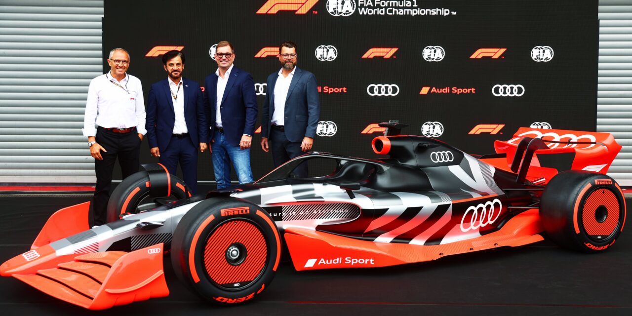 Audi umum sertai Formula 1 bermula 2026