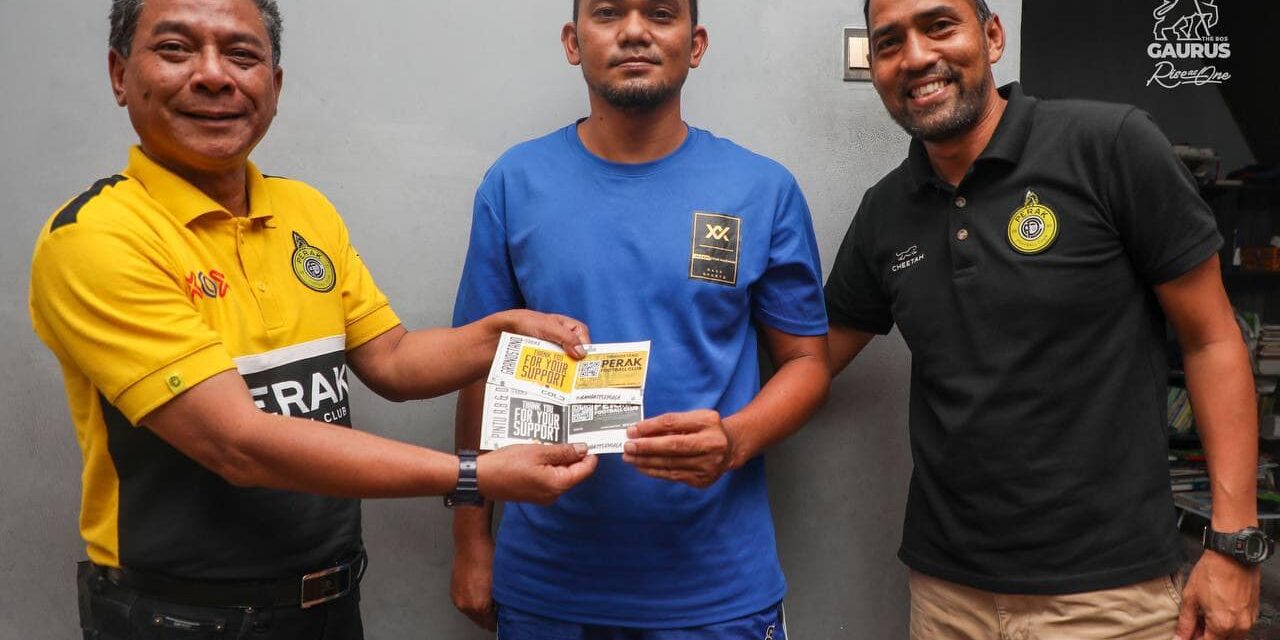 CSR Perak FC santuni bekas pemain Md Nor Ismail