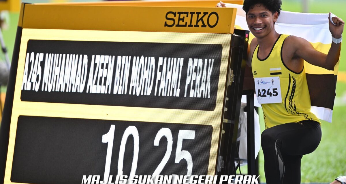 Sukma 2022 [Olahraga]: “No more 100 meter this year, I am very satisfied” – Azeem