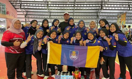 UiTM Lions gah kuasai bola baling wanita di Borneo