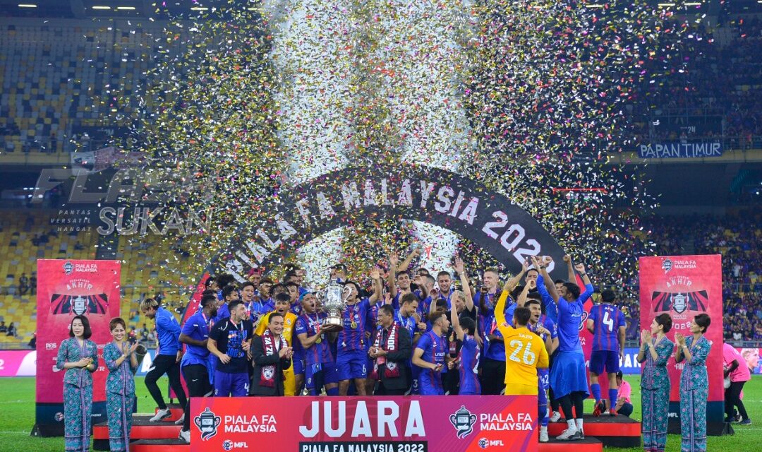 Arif Aiman, Bergson jadi tumpuan JDT julang trofi juara Piala FA 2022