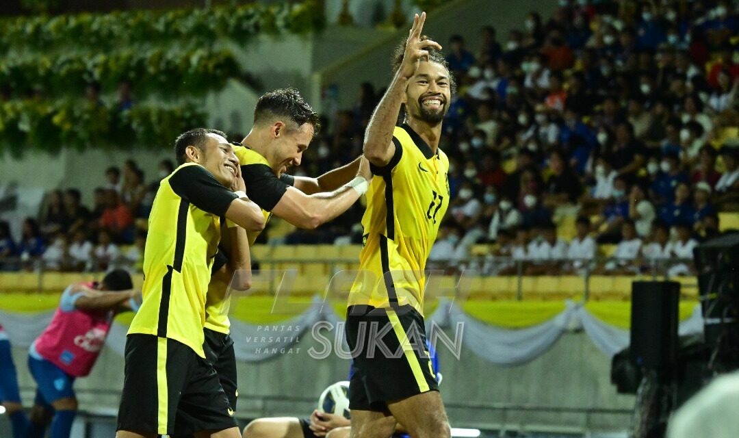 King’s Cup 2022: Corbin ‘pembuka’ dan ‘penutup’ gol bawa Malaysia ke final