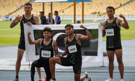 Sukma 2022 [Olahraga]: 4X100M Lelaki sengit, Terengganu berjaya sekat Perak