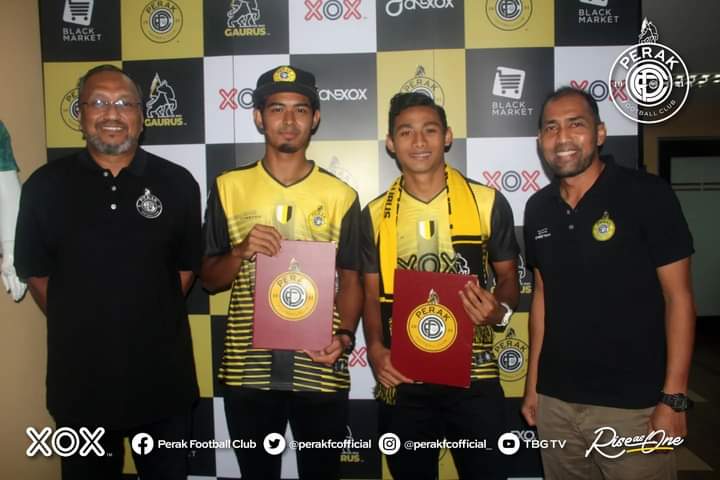 Dua lagi pemain Perak FC perbaharui kontrak musim 2023