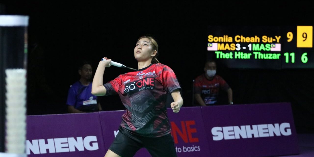 Purple League 2022: Sonia Cheah dikejutkan wakil Serdang BC dari Myanmar