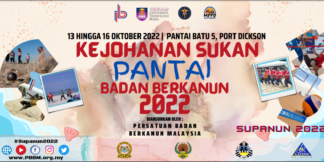 700 atlet bakal gegar karnival SUPANUN 2022 di Port Dickson