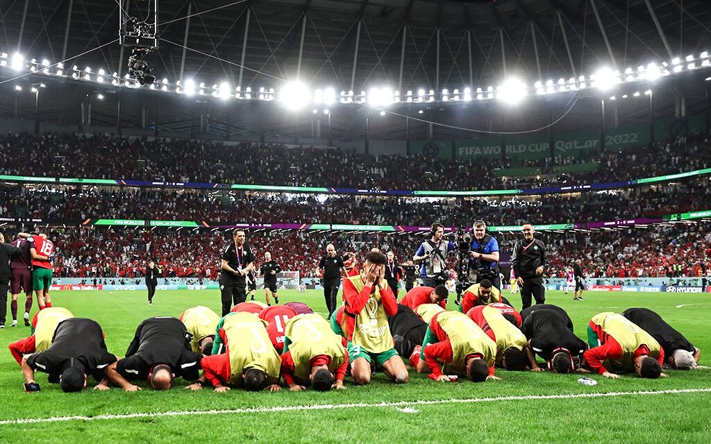 Doa ibu dan sokongan saudara mara di stadium ramuan kejayaan bersejarah Maghribi