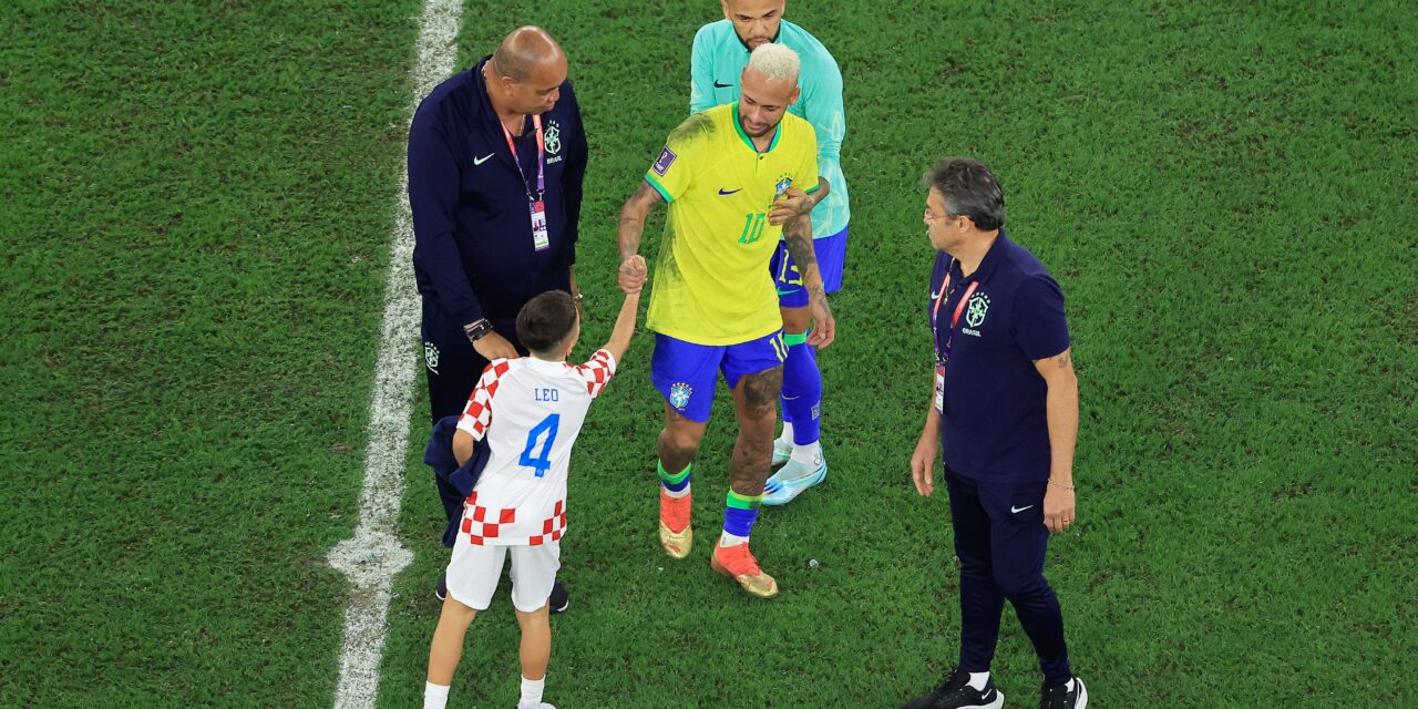 Anak lelaki Ivan Perisic hiburkan Neymar yang menangis teresak-esak