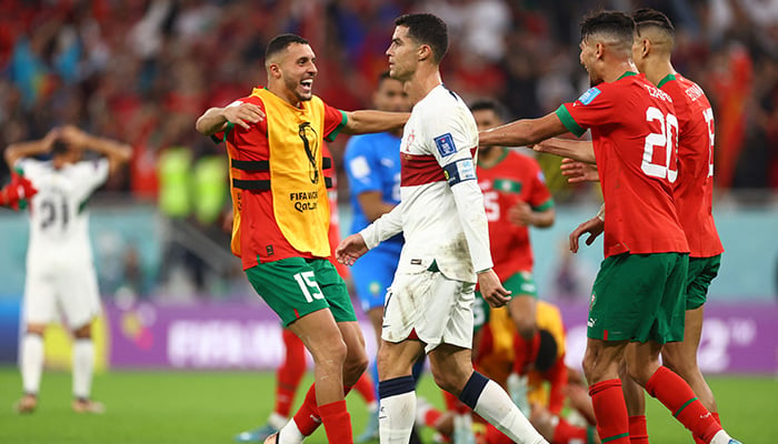 Maghribi singkir Portugal, lakar sejarah ke separuh akhir kali pertama Piala Dunia