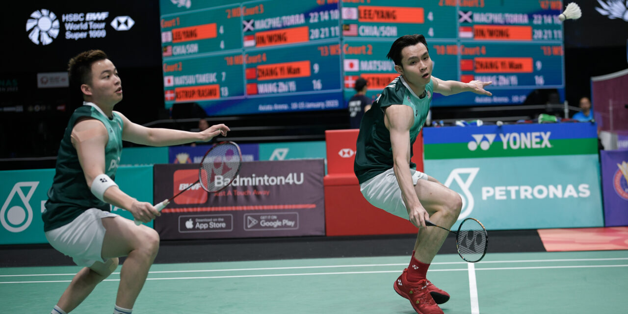 Badminton Terbuka Malaysia: Aaron-Wooi Yik  berhempas pulas atasi gandingan Taiwan