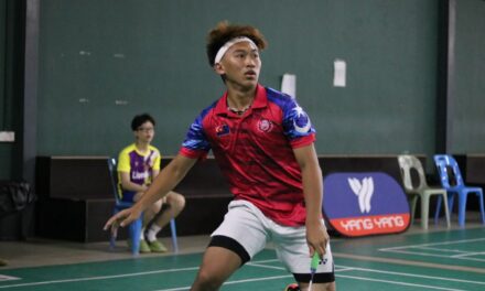 Badminton Tertutup Johor 2023 : Dania Sofea, Ariffin Nazri hampiri gelaran