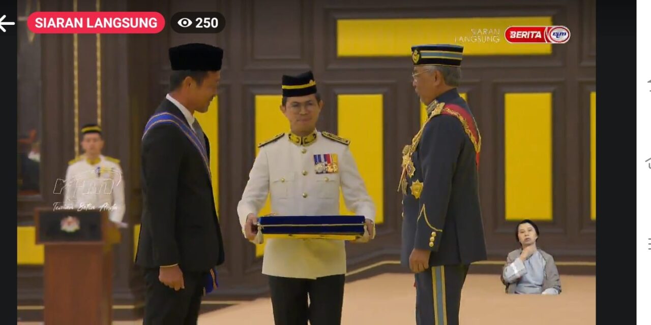 Lim Teong Kim kini bergelar Datuk