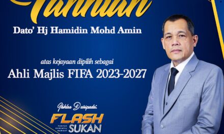 Tahniah Datuk Haji Hamidin ! Ahli Majlis FIFA 2023-2027..