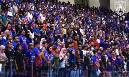 Aksi petang di Iskandar Puteri gamit kunjungan tertinggi ke stadium 