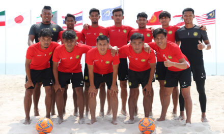 Malaysia buka cabaran Piala Asia Bola Sepak Pantai AFC 2023