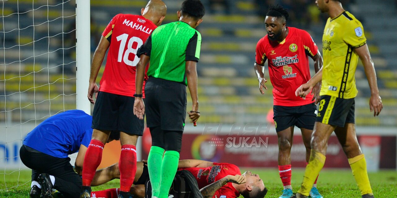 Perak FC sekadar seri di hadapan penyokong sendiri, Casagrande ditimpa malang