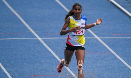 Shareen lebur rekod 200m kebangsaan milik G.Shanti