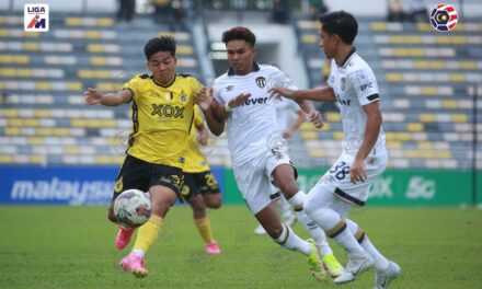 Magis Yusri belum jadi, Terengganu FC raih tiga mata penuh di Ipoh!