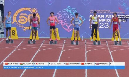 Azeem ke final 100 meter ATF 2023