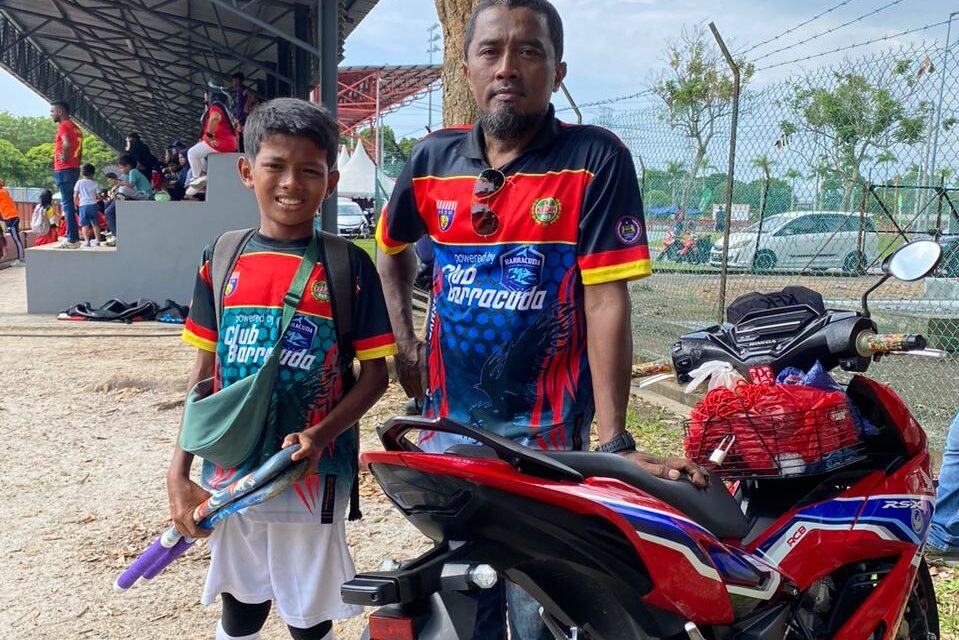 Remi ‘henjut’ motosikal 500.6 km dari Padang Serai ke Bukit Serindit demi Akif