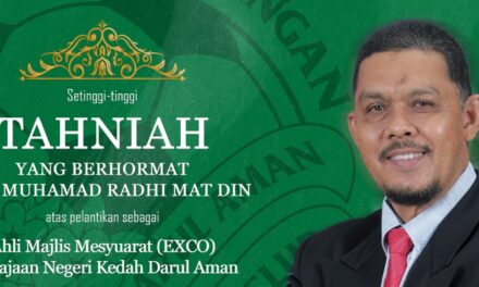 Radhi Mat Din dilantik Exco Kedah