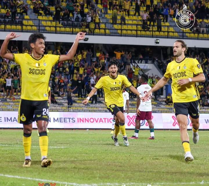 Piala Malaysia 2023 : Perak FC bangkit jinakkan Sang Kenari