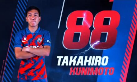 Takahiro Kunimoto muncul penjaring ke-100 JDT musim ini