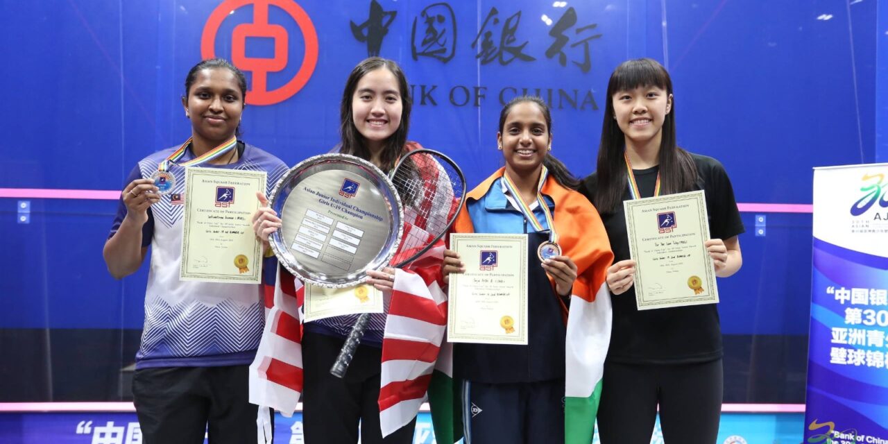 Skuasy Remaja Asia:  Malaysia rangkul lima kejuaraan