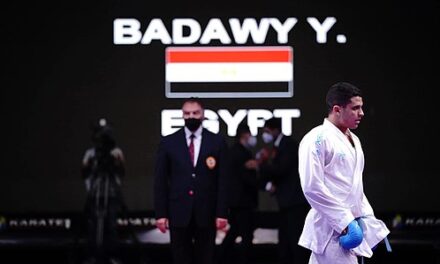Karateka terbaik dunia dari Mesir, ujian terakhir atlet karate negara