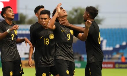 Malaysia B-23 perit sebelum ukir senyuman