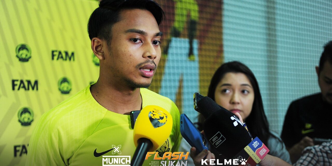 “Pembatalan Palestin tidak ganggu persiapan skuad Harimau Malaya” – Mukhairi Ajmal