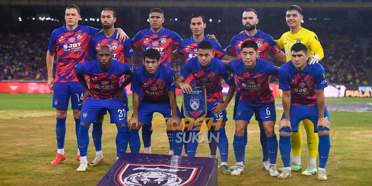 JDT juara Piala Malaysia 2023,  lengkapkan sejarah ‘Double Quadruple’