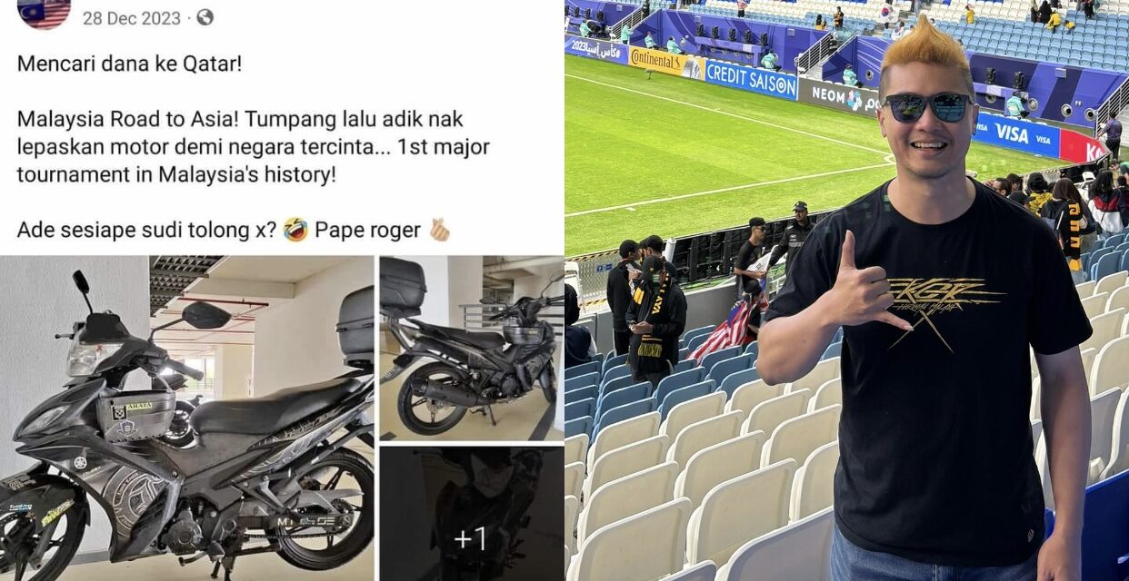 “Ini definisi kebahagian buat saya…”, Derrick akui terima tawaran motor percuma