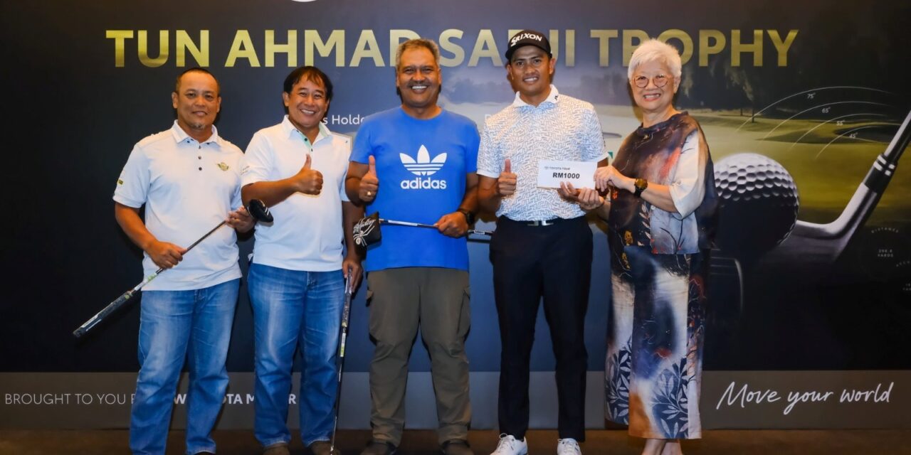 Tiga pemain golf pamer aksi kompetitif Piala Tun Ahmad Sarji