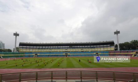 Stadium Darul Makmur kini berwajah baru dan lebih segar