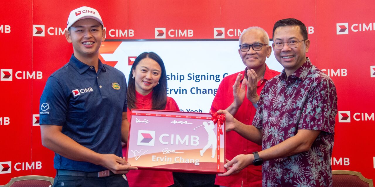 Ervin Chang teruja terima penajaan CIMB, sebaris Azizul dan Nicol