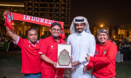 Penyokong Indonesia terima pengiktirafan di Piala Asia 2023