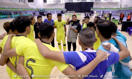 Futsal Malaysia kalah lagi di Nonthaburi