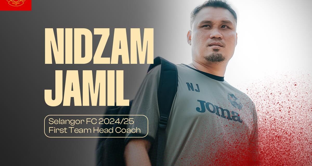Nidzam Jamil dilantik ketua jurulatih The Red Giants