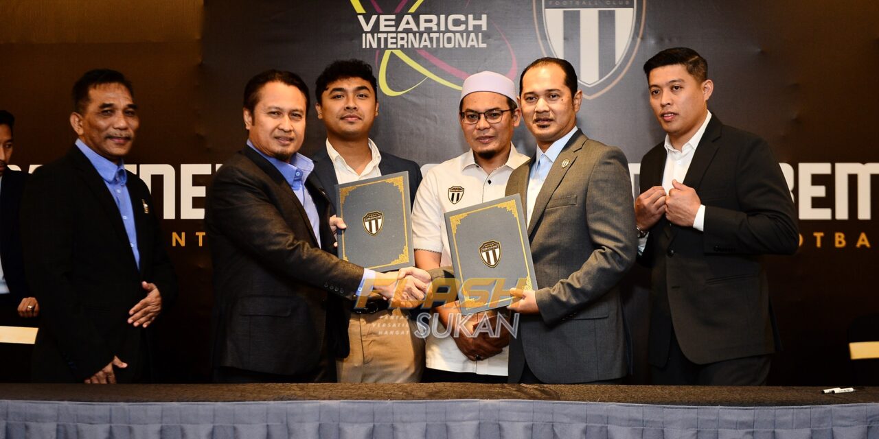 Vearich International penaja utama baharu Terengganu FC