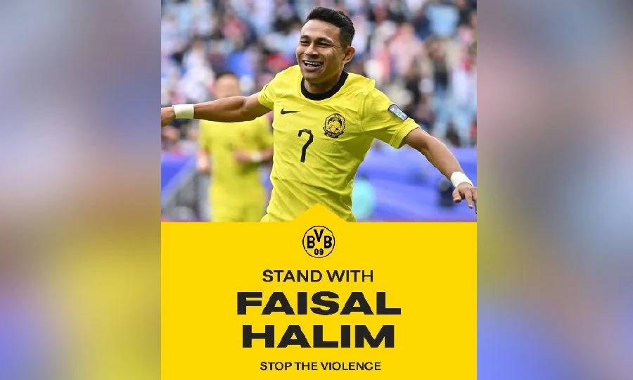 Gergasi Jerman Dortmund ‘berdiri’ di belakang Faisal Halim