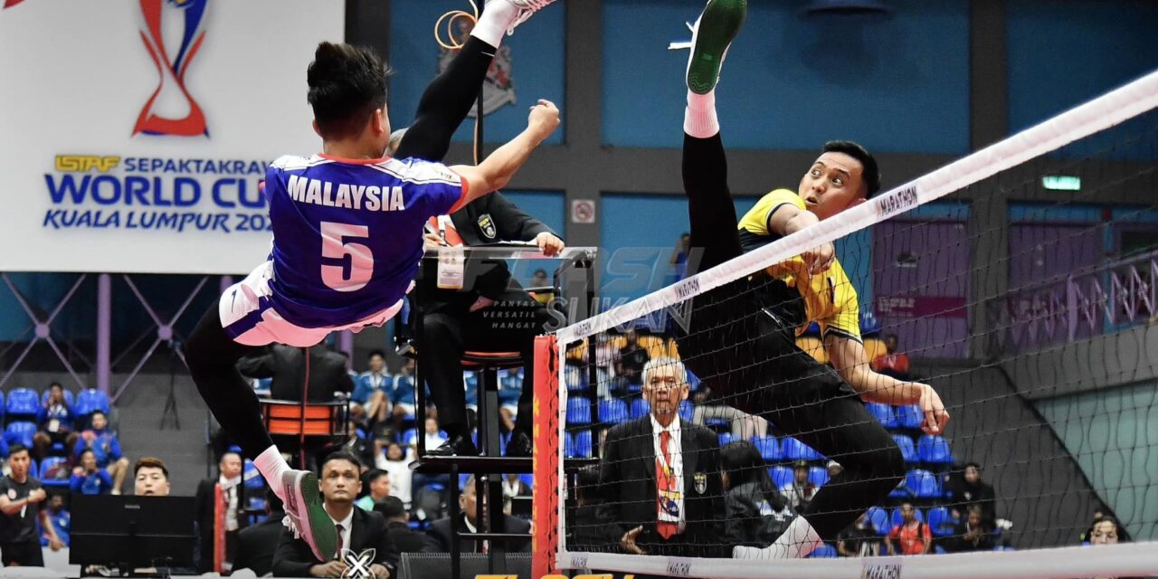 Piala Dunia Sepak Takraw: Servis ace, rejaman tajam Noraizat senjata skuad beregu negara