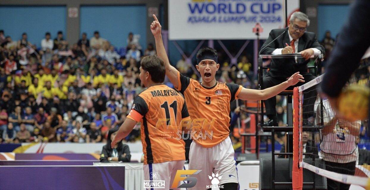Piala Dunia Sepak Takraw 2024 : Malaysia juara sulung acara double, punahkan angan-angan Thailand